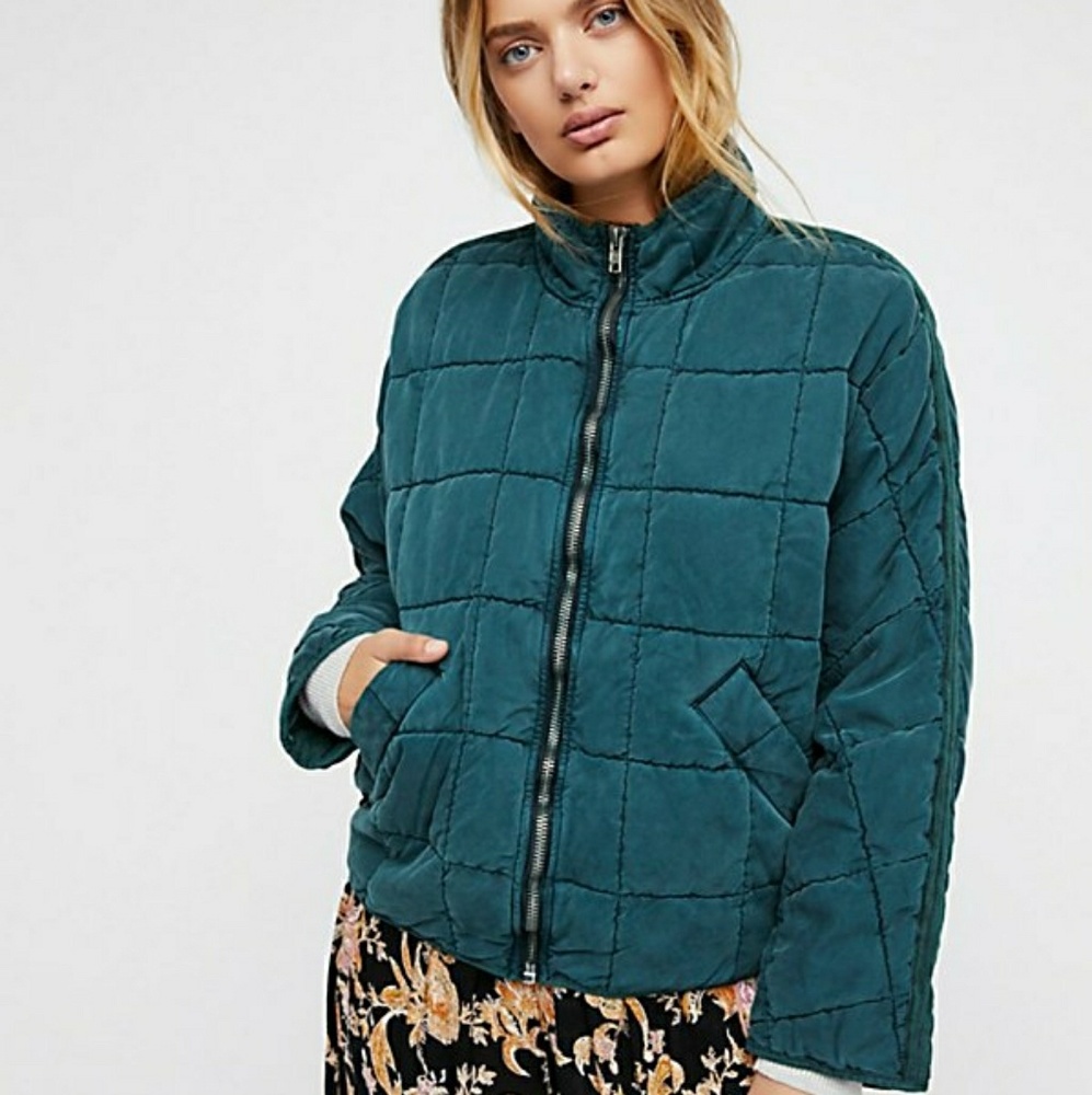 Sold-New Free People Dolman quilted jacket