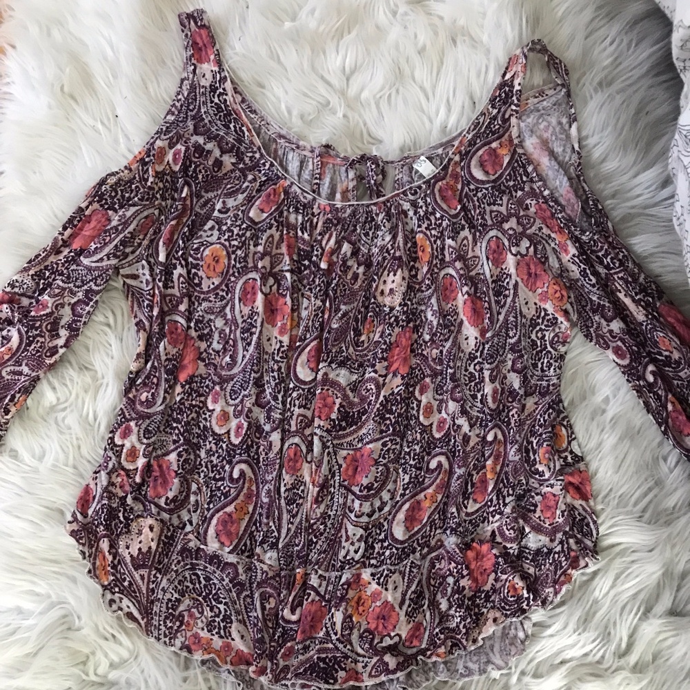 Beautiful Free People Off the Shoulder Top