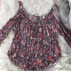 Beautiful Free People Off the Shoulder Top