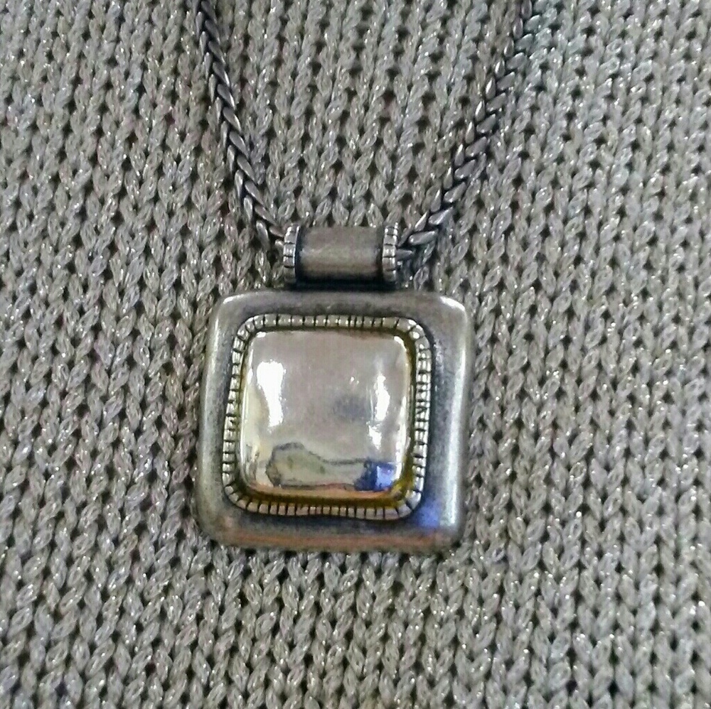 Chico's Sliver Tone Necklace