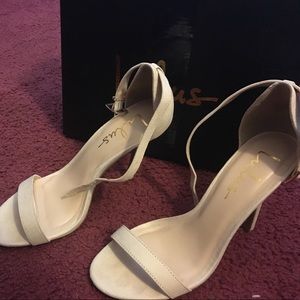 Lulus white heels