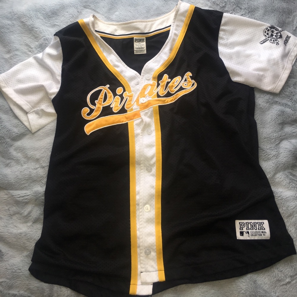 Pirates jersey from PINK; exclusive MLB collection