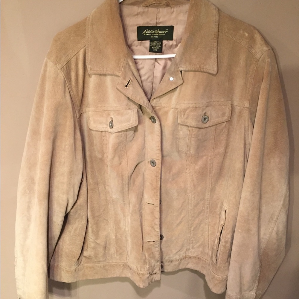 Eddie Bauer Suede Jacket