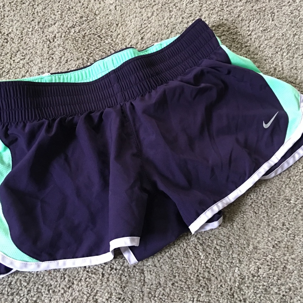 Purple & Seafoam Nike Dri-Fit Shorts!