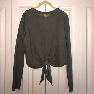 H&M Tied Sweatshirt