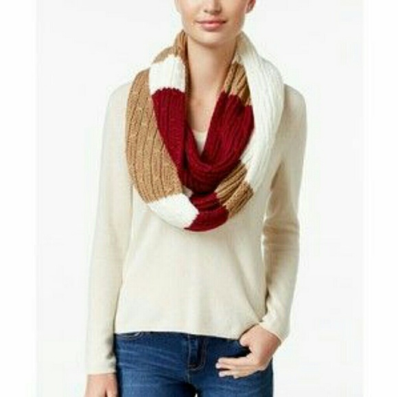 Michael Kors Accessories - Michael kors knit Color Block infinity scarf.