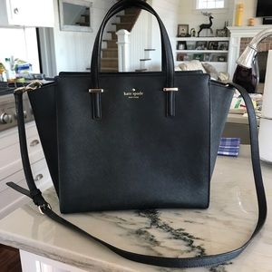 Kate Spade Cedar Street Hayden Black Satchel
