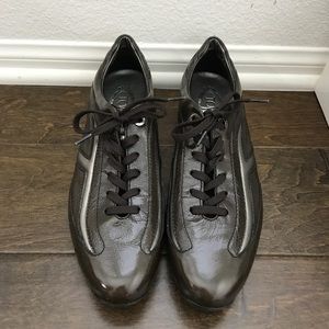 Tods patent leather sneakers size 10.5