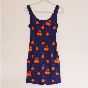 Vintage 🍒 Anthropologie Cherry Dress sz O