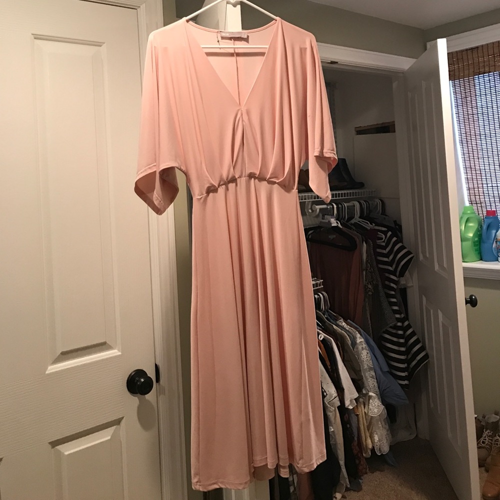Light pink dress