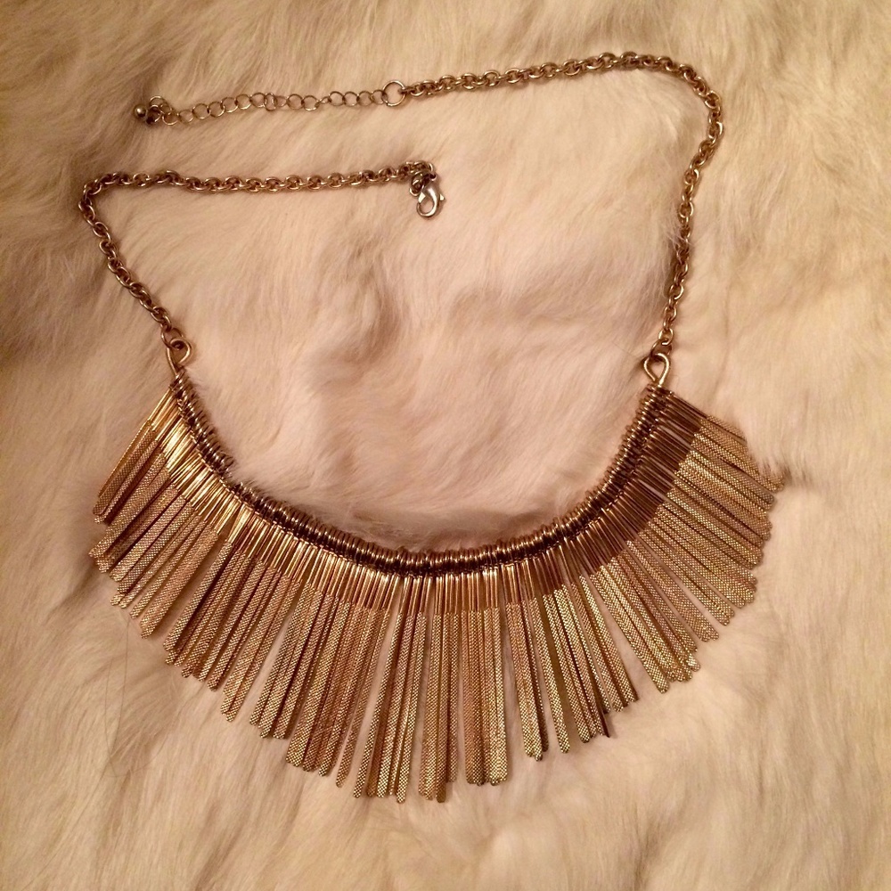 Gold Statement Necklace