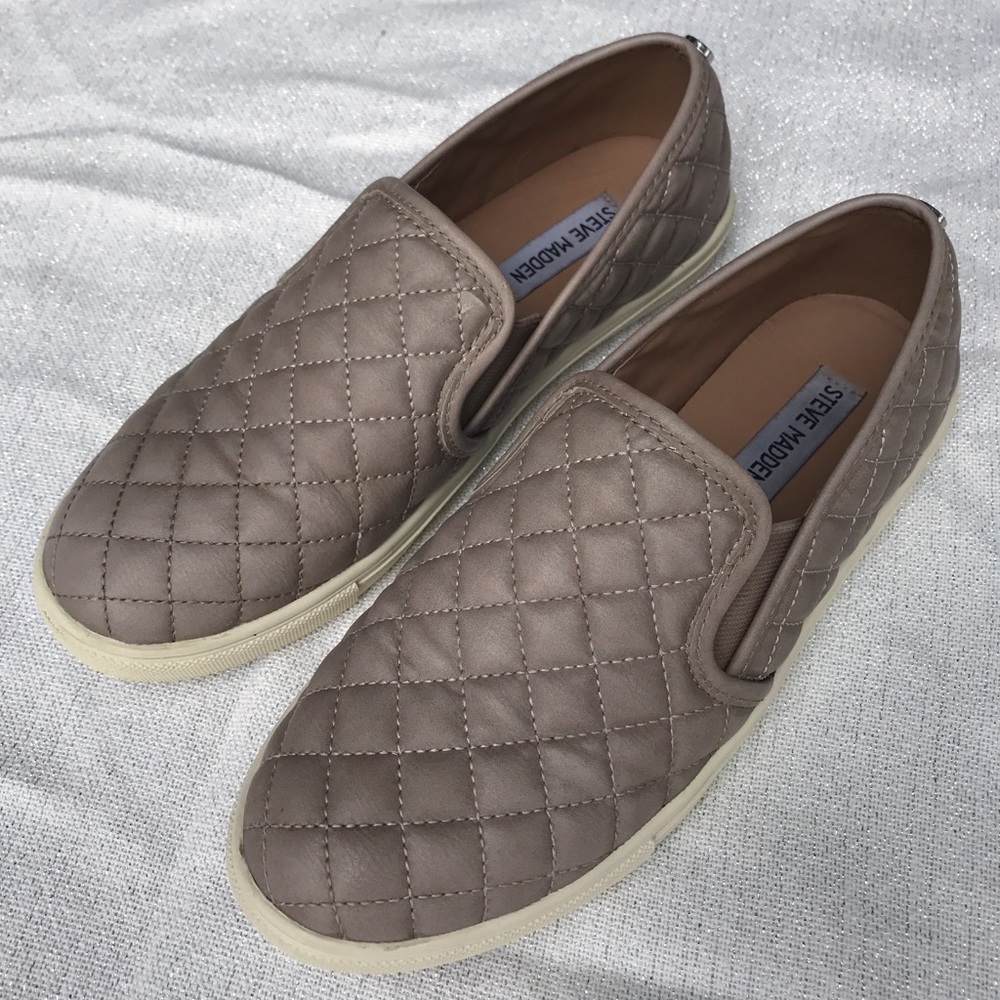 Steven Madden Ecentrcq Slip ons - Grey / Gray