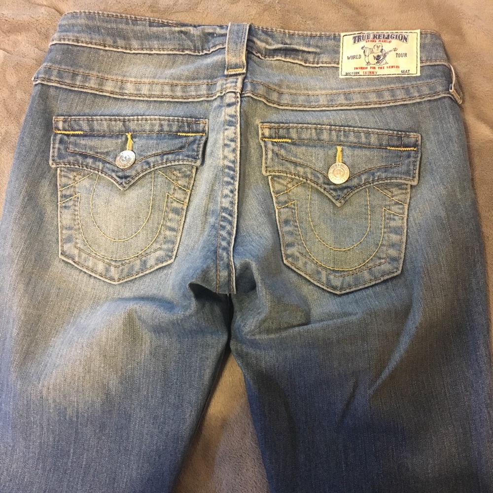 Size 27 True Religion Skinny Jeans
