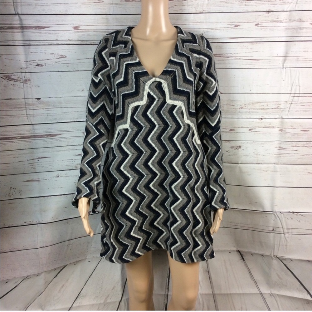 FP Chevron Mini Sweater Dress/ top! SALE