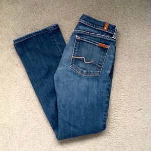 7 for all mankind jeans boot cut 27
