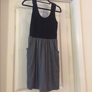 Black and Grey Dress