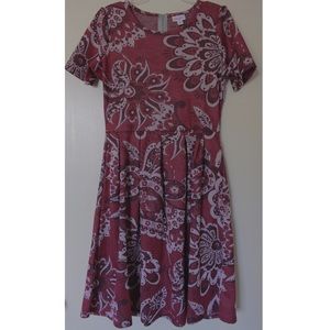 Raspberry Amelia Dress