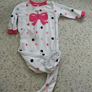 Footed PJs, 12 mo.