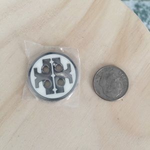 Tory Burch logo button for sweater or top