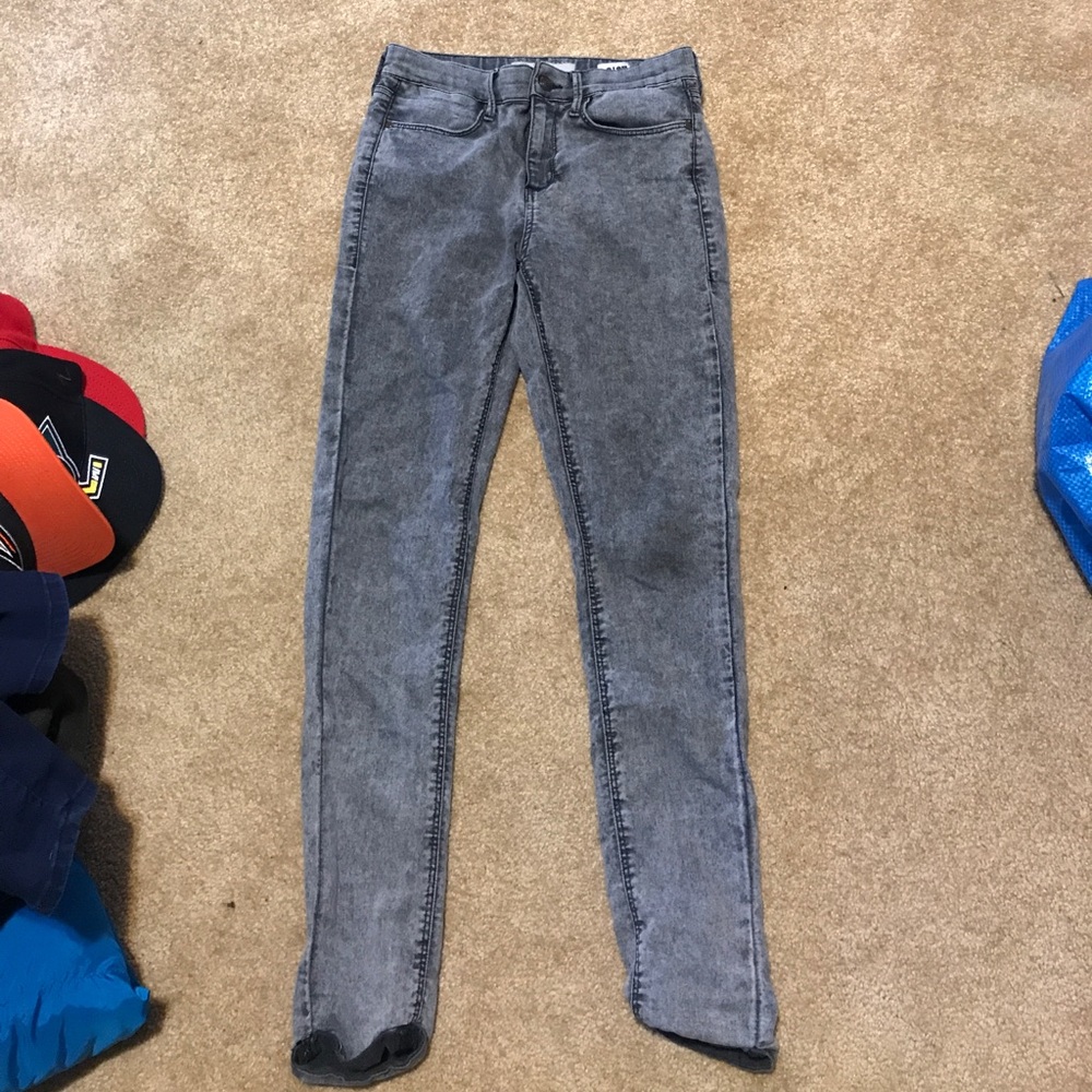 Topshop Leigh Moto Jeggings