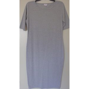 Solid Gray Julia Dress