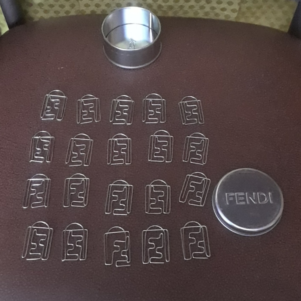 Fendi paper clips