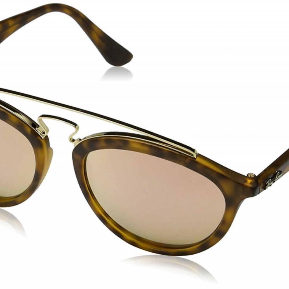 Ray-Ban 'Highstreet' 53mm Brow Bar Sunglasses