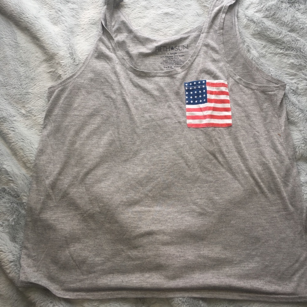 Cute grey shirt tank top