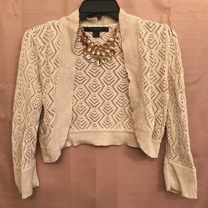 Cropped sweater