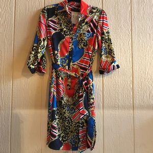 Closet Clear Out! Tahari Silky Shirt Dress