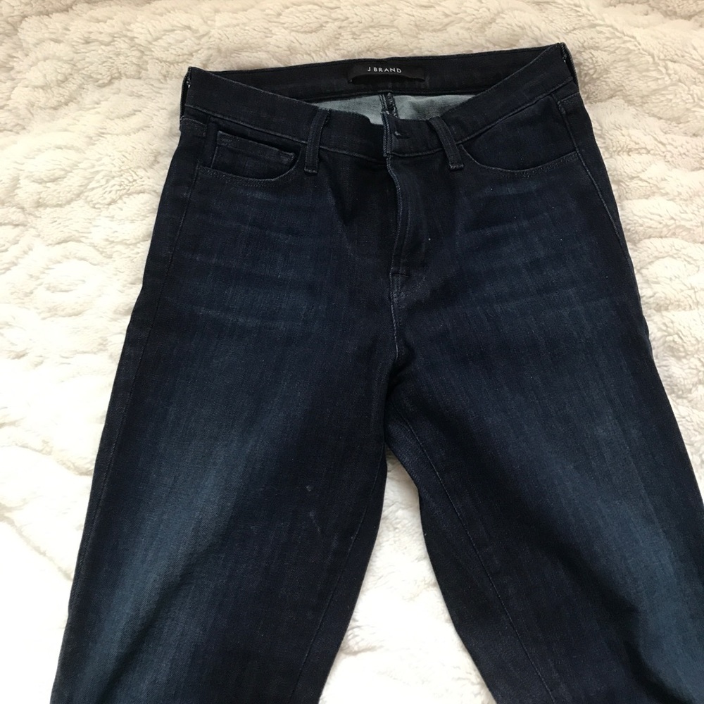 J brand mid rise jeans