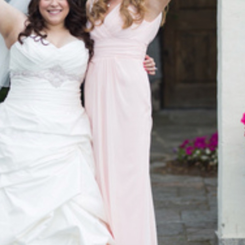 Baby pink formal gown - Picture 7 of 8