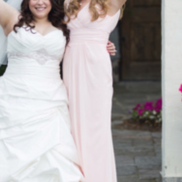 Baby pink formal gown - Picture 7 of 8