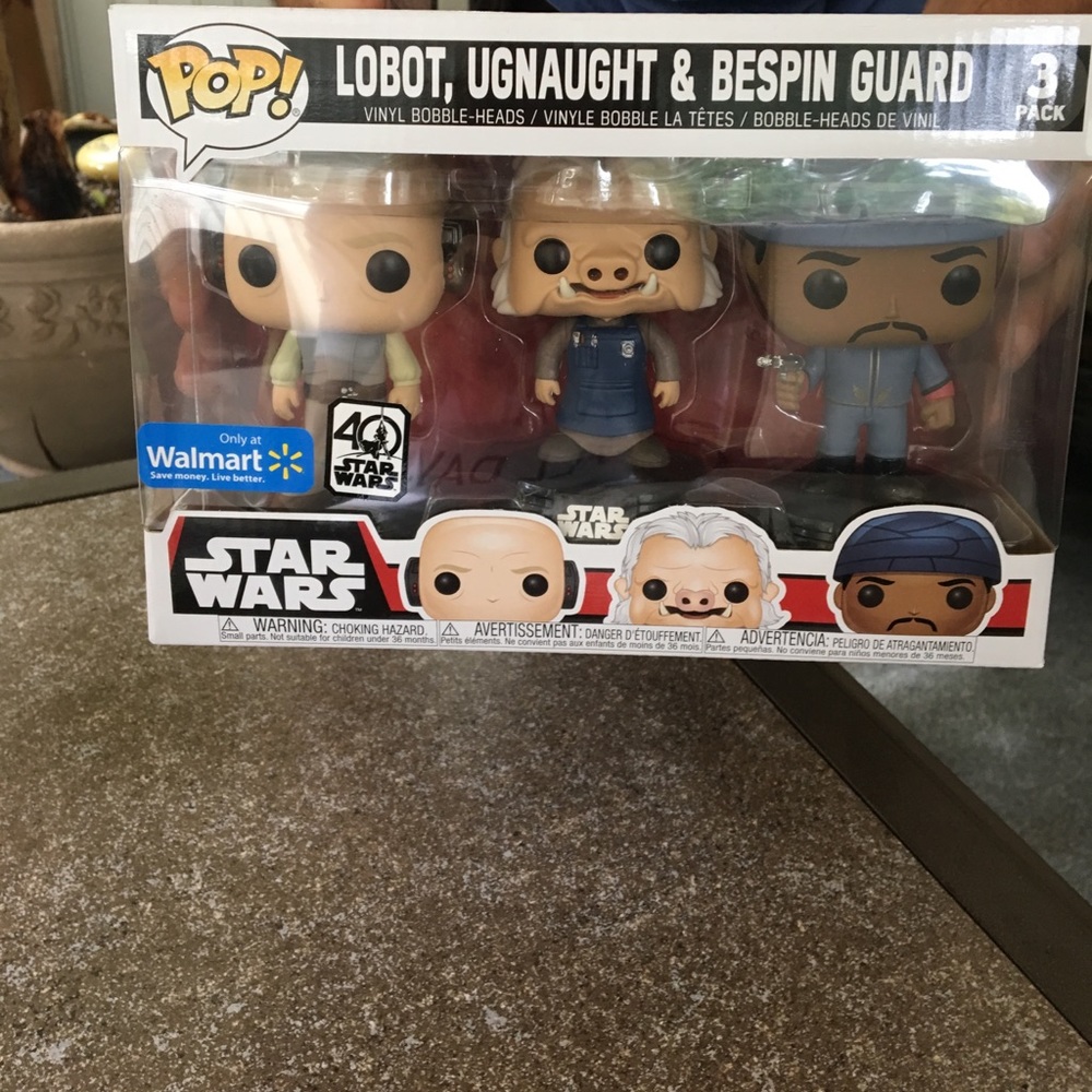 Star Wars - lobot, ugnaught & bespin guard