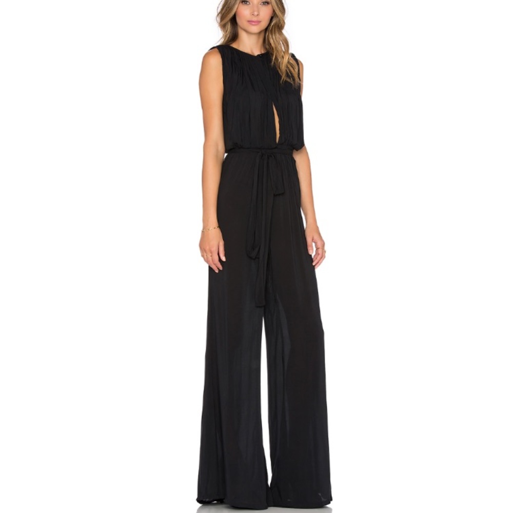 Novella Royale Black Lana Jumpsuit