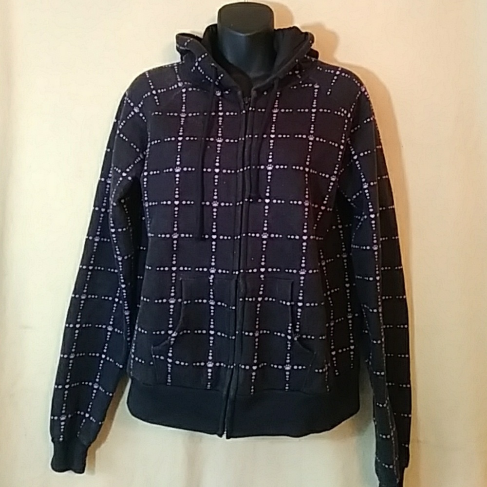 The Animal Rescue Site zippered hoodie-sz M
