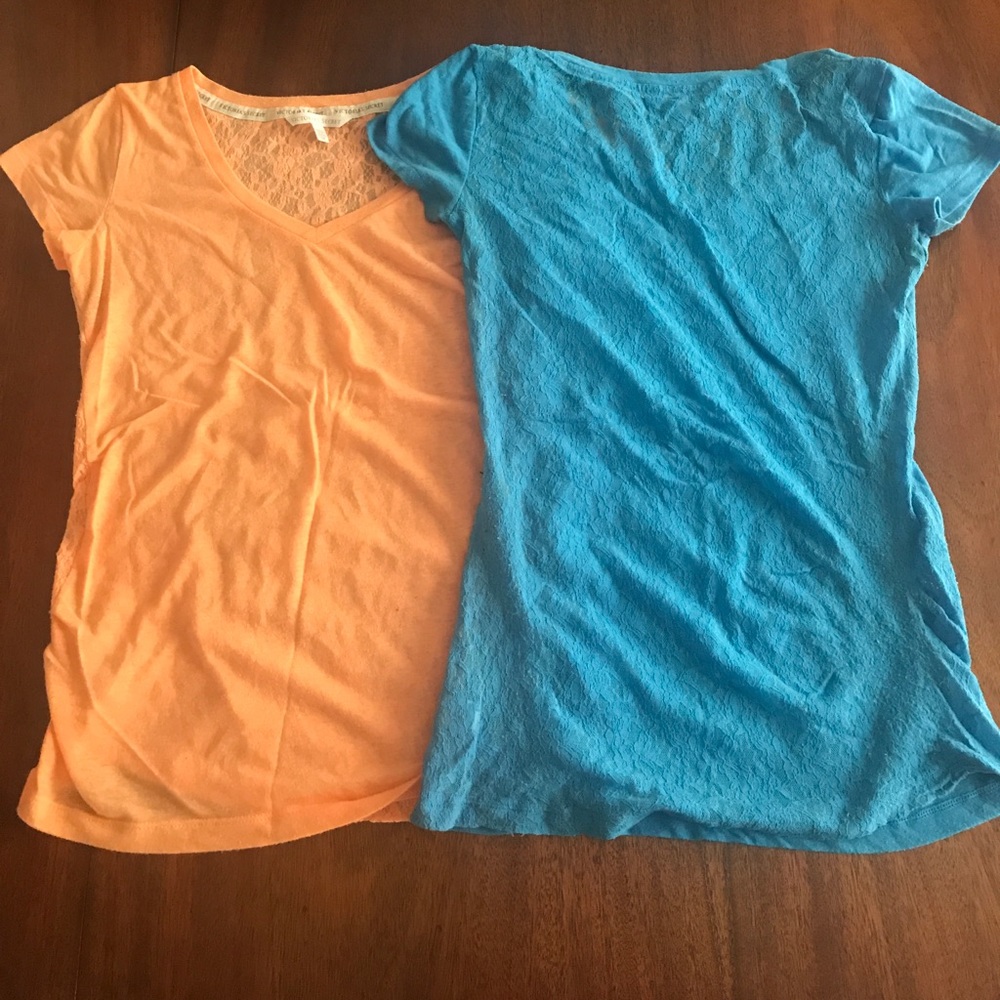 Victoria’s Secret lace back tees