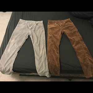 Mens Levi's Corduroy 511