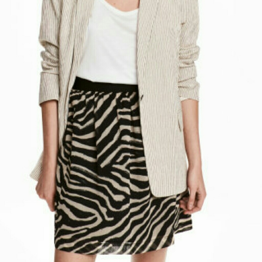 H&M Chiffon Mini Skirt 2/$14