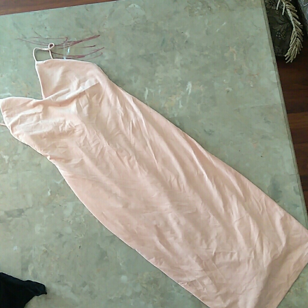 Pink Suade Dress