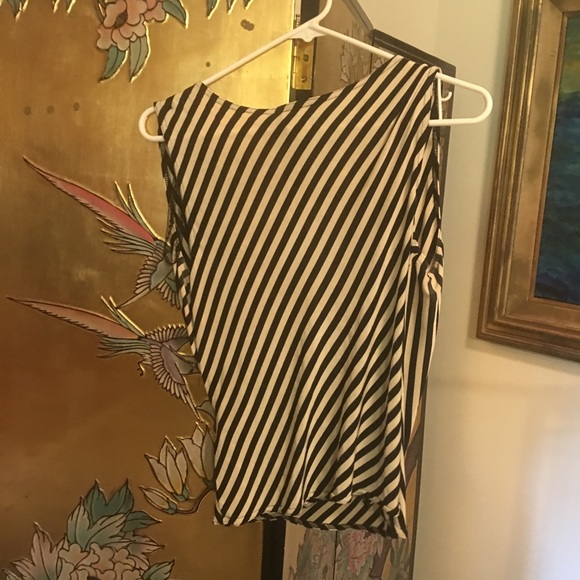 🔴VIRGO PETITES SHELL. 10P B&W Stripes Sexy LowCut - Picture 2 of 3