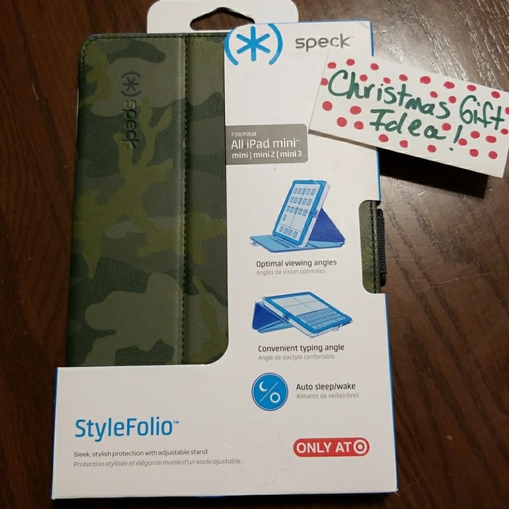 Speck camo ALL iPad mini, mini 2, mini 3 NWT