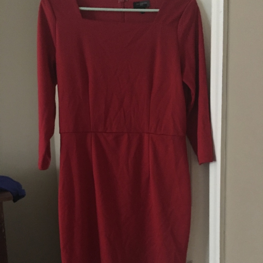Red dress