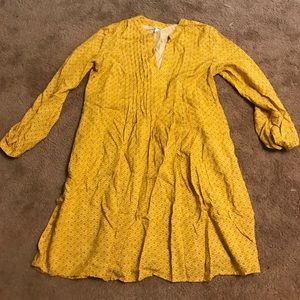 Mustard dress
