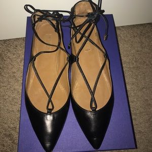 Christy flat by AQUAZZURA