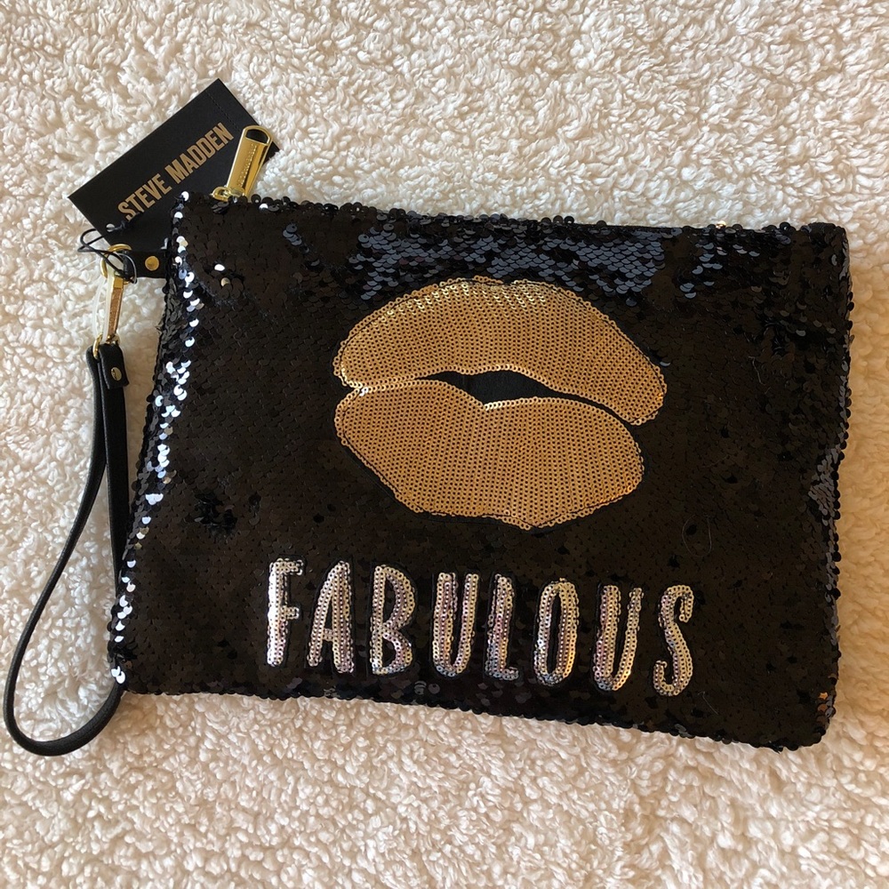 STEVE MADDEN SEQUIN SPARKLE FABULOUS WRISTLET
