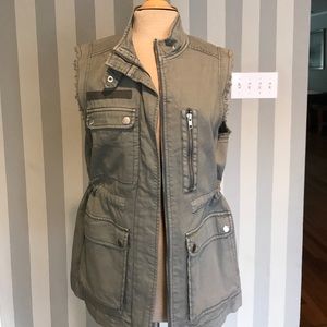 Leith military inspired vest