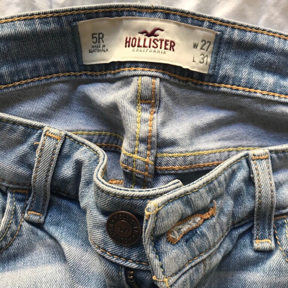 Hollister blue-washed jeans