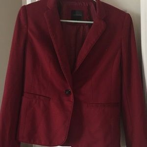 Red blazer