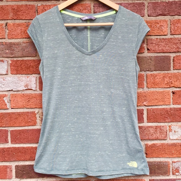 The North Face Tops - The North Face Tee T-shirt size M heathered green